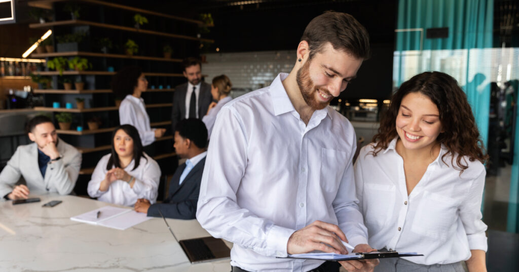 aapeople taking part business event